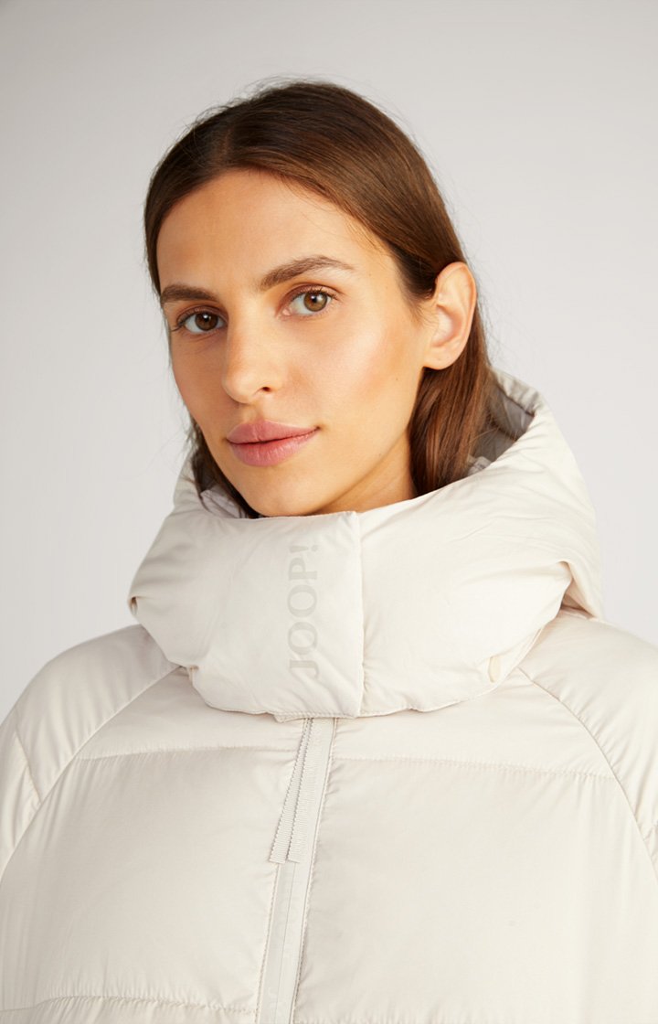 Steppmantel in Offwhite