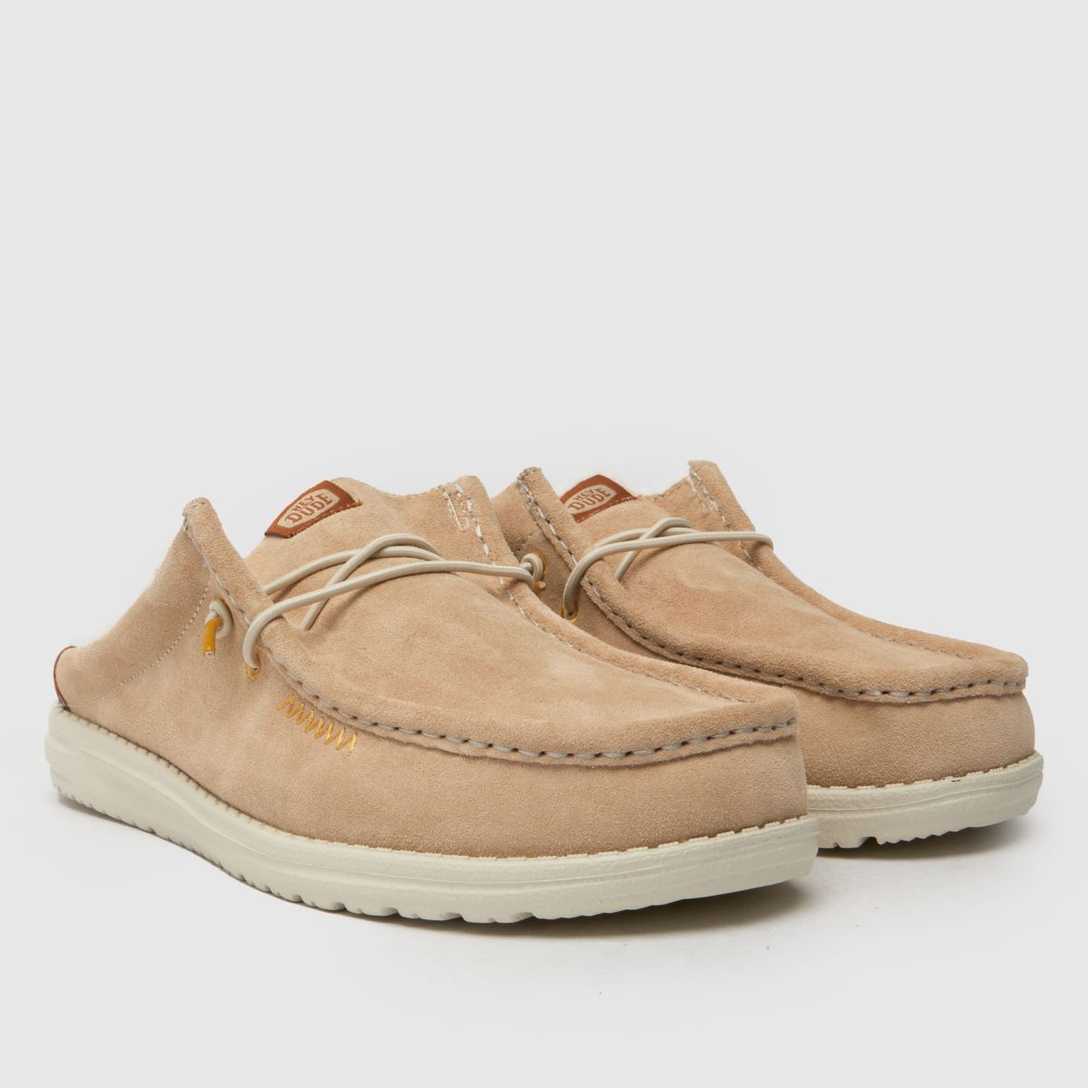 HEYDUDE – Wally – Beige varma tofflor