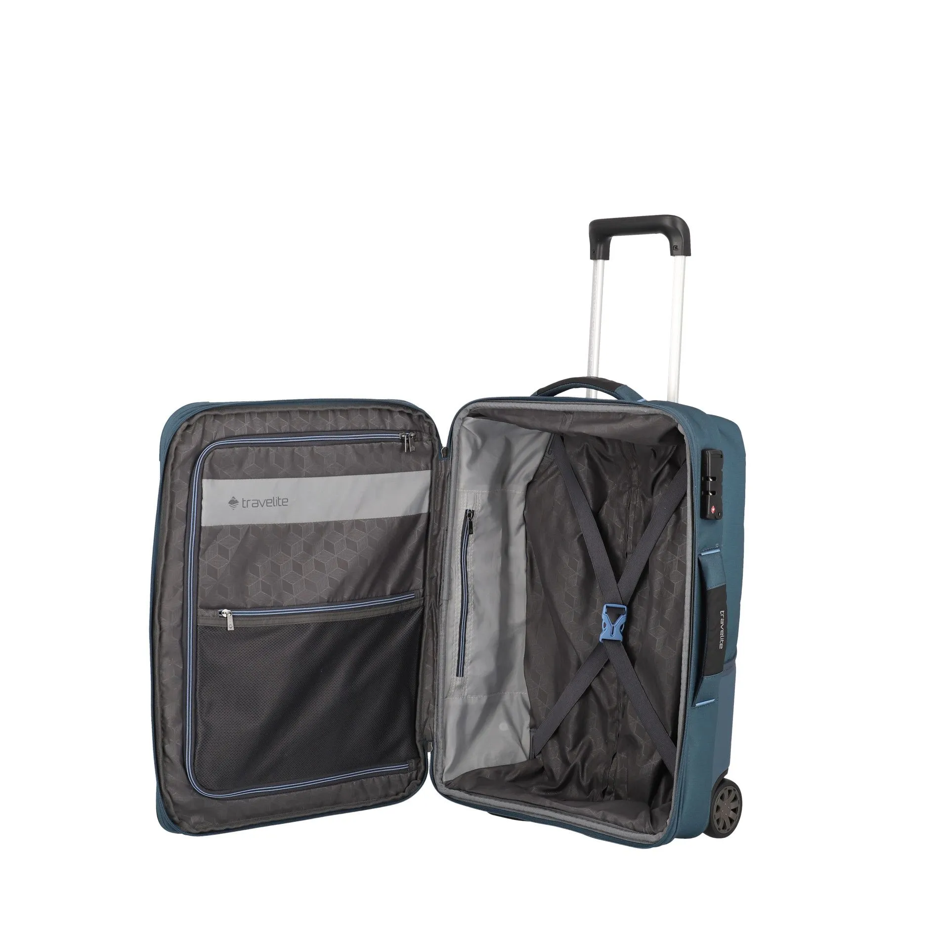 Travelite SKAII Hybrid-Kabinengepäck S 2 Rollen - Panoramablau