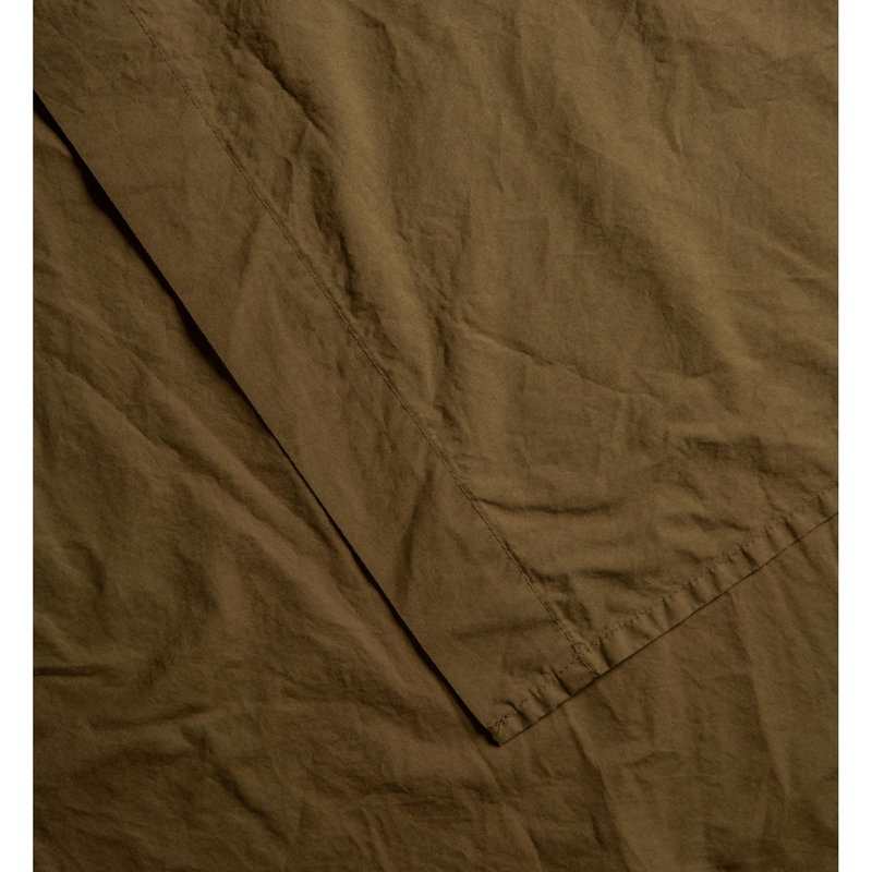 Drap plat 1 personne en Percale de Coton Bio lavé 180 x 290 cm