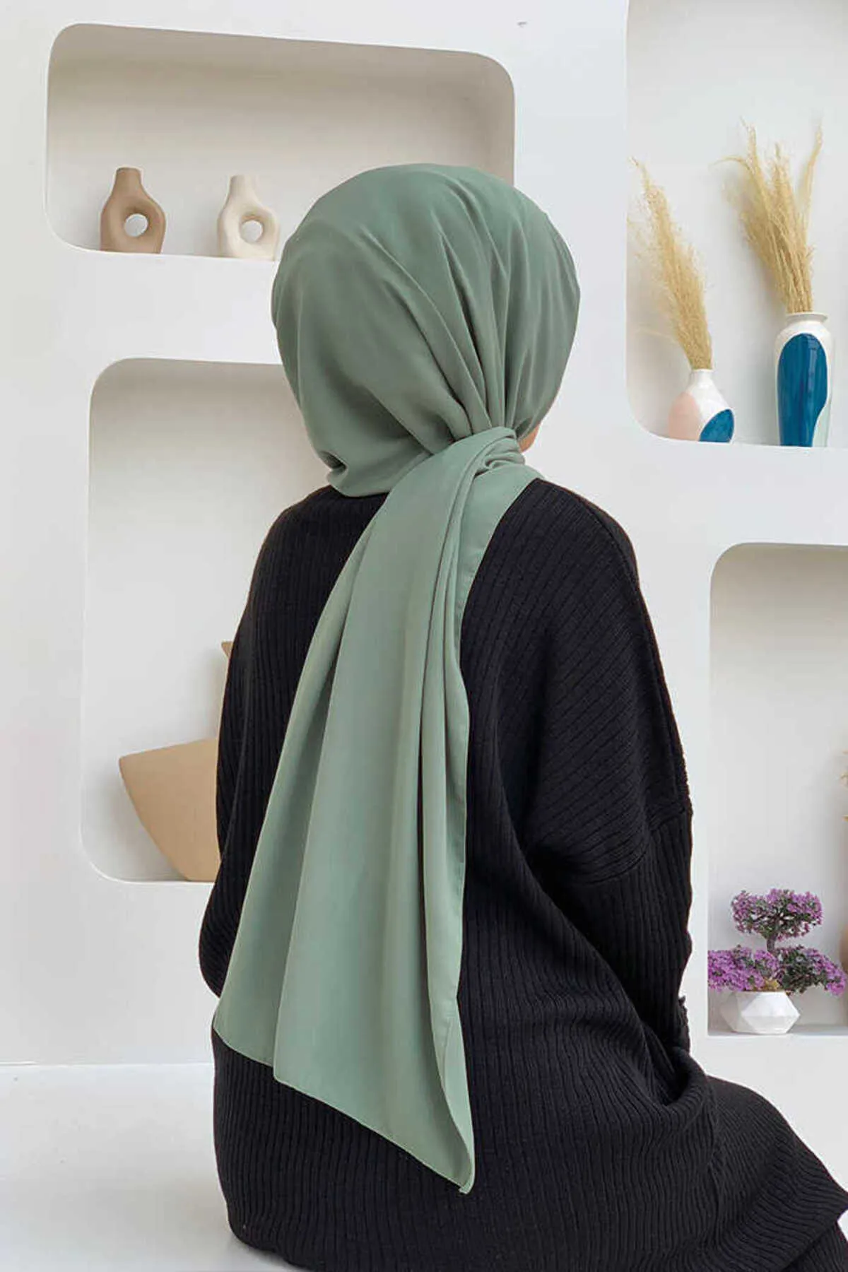 Bym Fashion  2050 Medina Seidenschal Mint