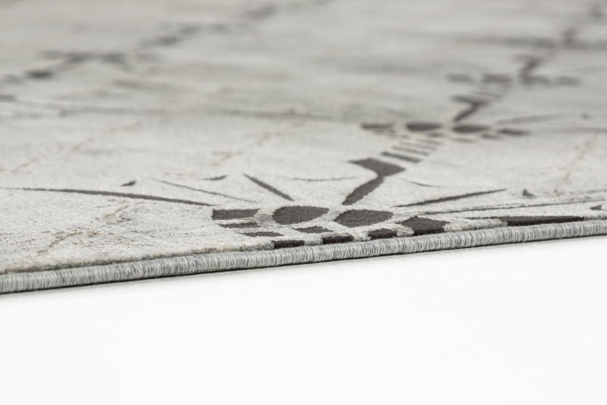 Joop! Webteppich Cornflower Double Silber 170 x 240 cm