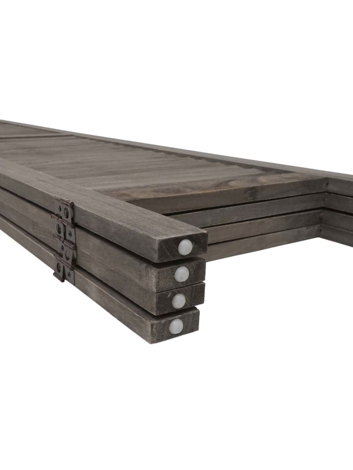 MCW Paravent G30 im Shabby-Look, Grau-braun günstig kaufen onesize