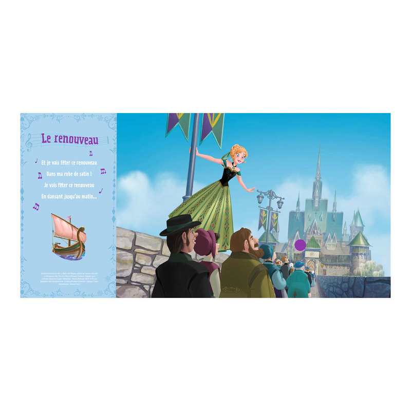 Livre La Reine des Neiges, mes premières chansons - DS Hachette