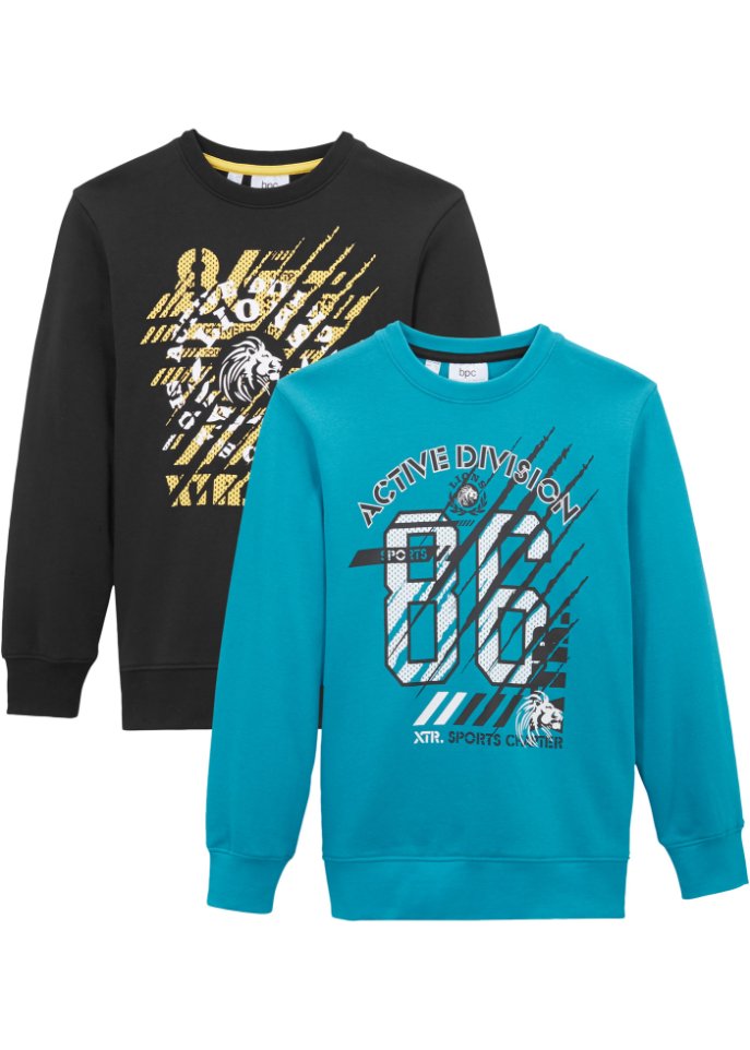 Jungen Sweatshirt (2er-Pack)