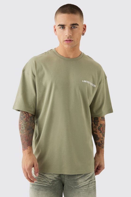 Premium Oversize T-Shirt mit Limited-Print