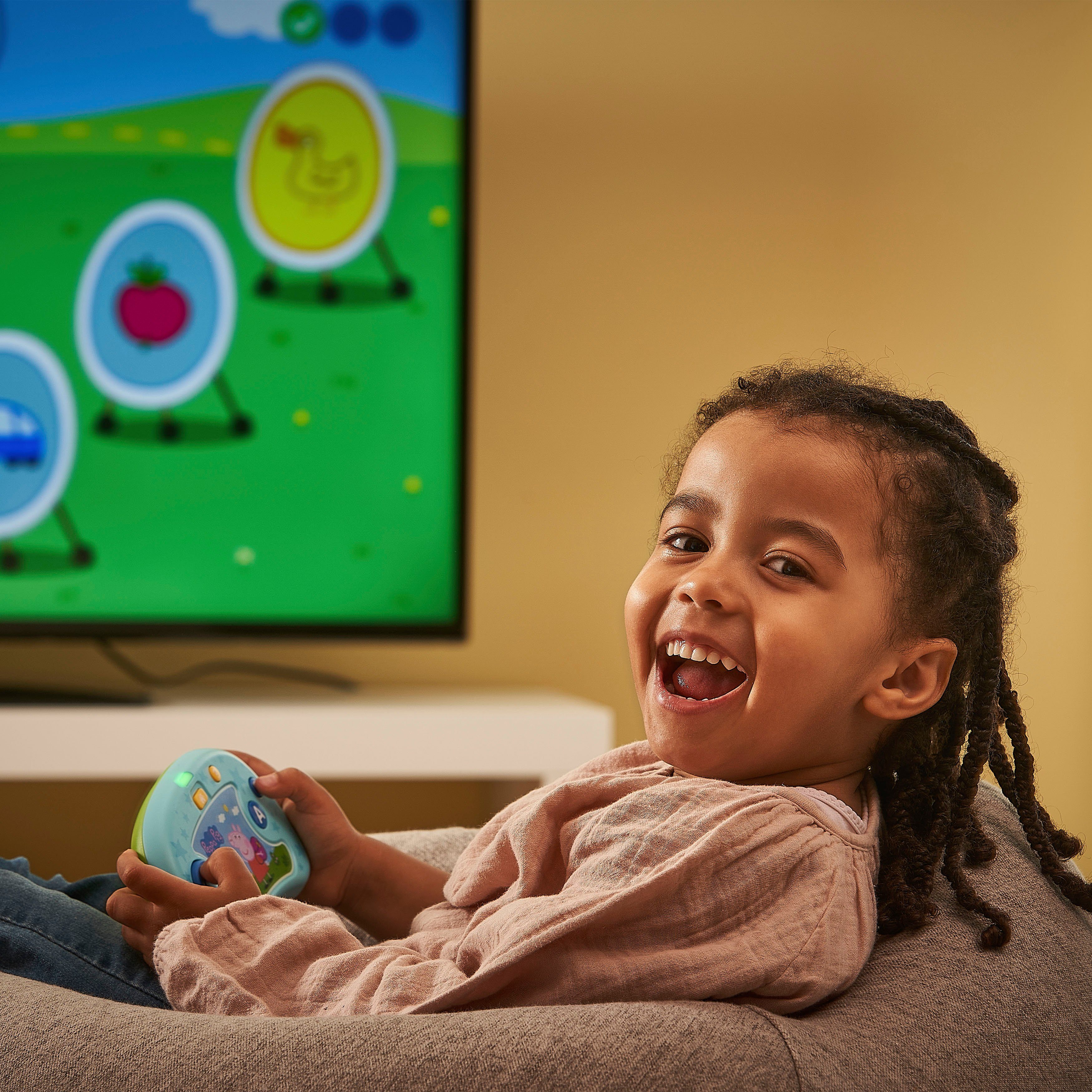 Vtech® Kindercomputer Peppa Pig, ABC Smile TV-Lernkonsole