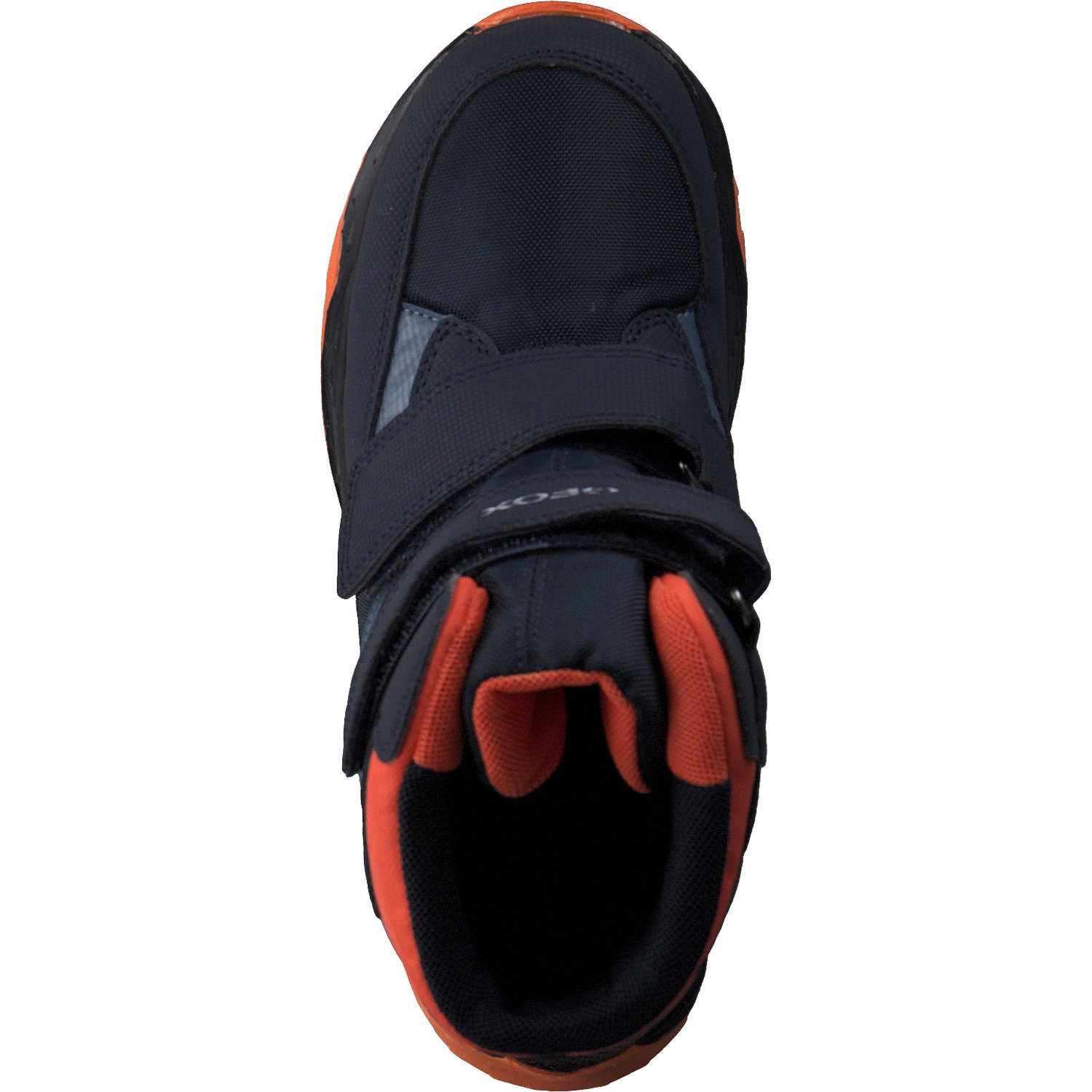 Geox J26FSB, Stiefeletten (Kinder), Kinder, NAVY/ORANGE