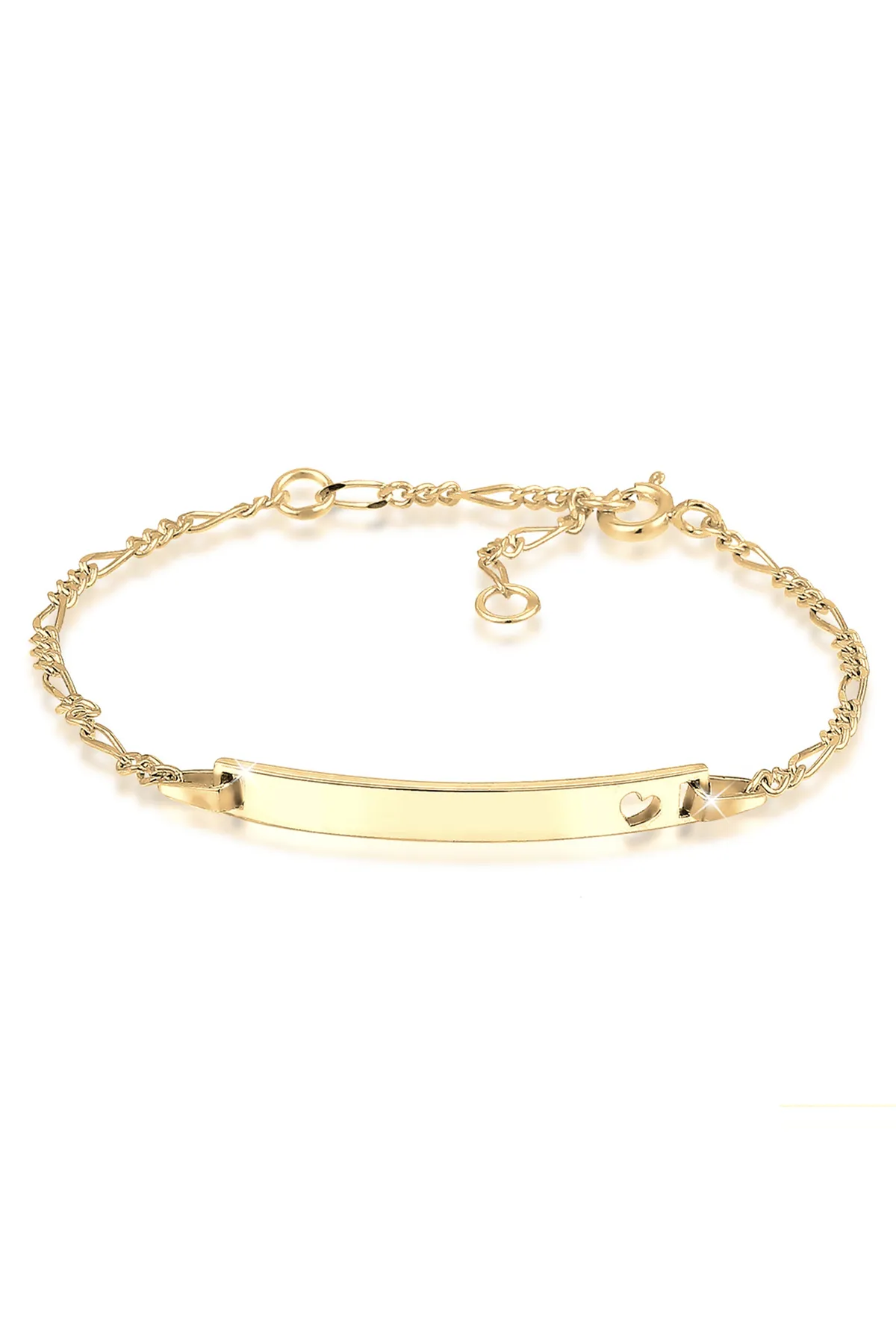 ELLI  Armband Kinder Herz Geburt Namens-Band 925 Silber