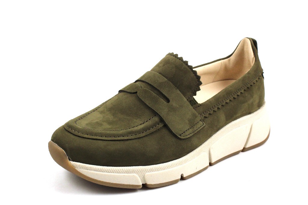 GABOR Sportliche Slipper grün