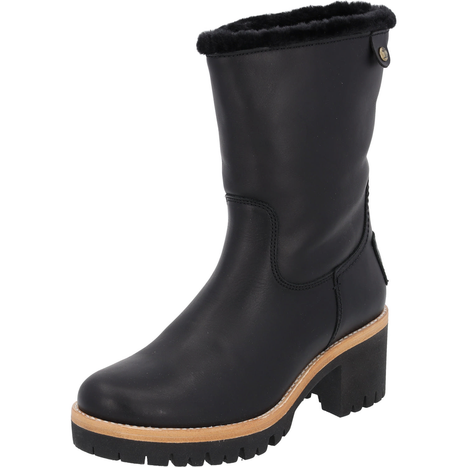 Panama Jack Piola B, Winterstiefel, Damen, Schwarz