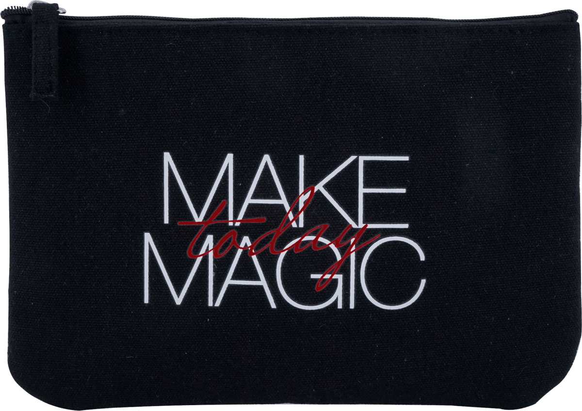 Kosmetiktasche \Magic\ schwarz, 1 St
