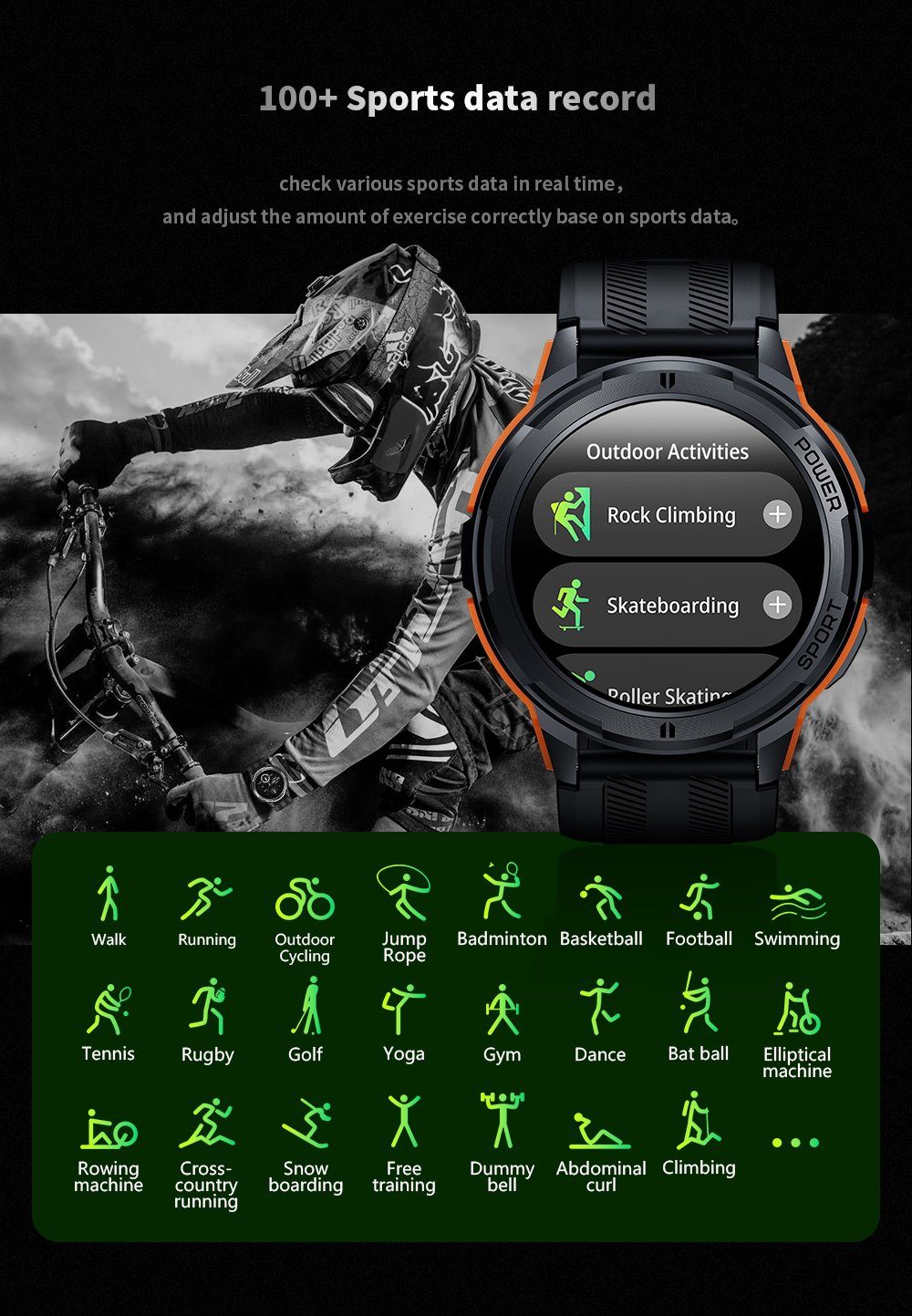 Tisoutec Smartwatch Damen Herren, Fitness Tracker Uhr mit Anruffunktion, Smartwatch (Smartwatch (Fitnessuhr mit Telefonfunktion 1,43