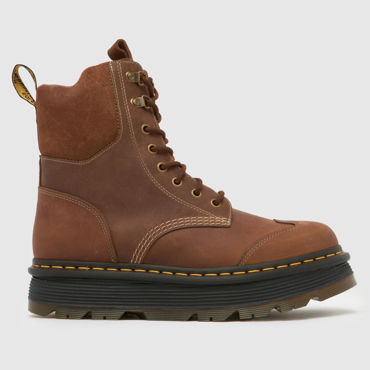 Dr. Martens Zebzag 8-as nyakkendős csizma barna színben
