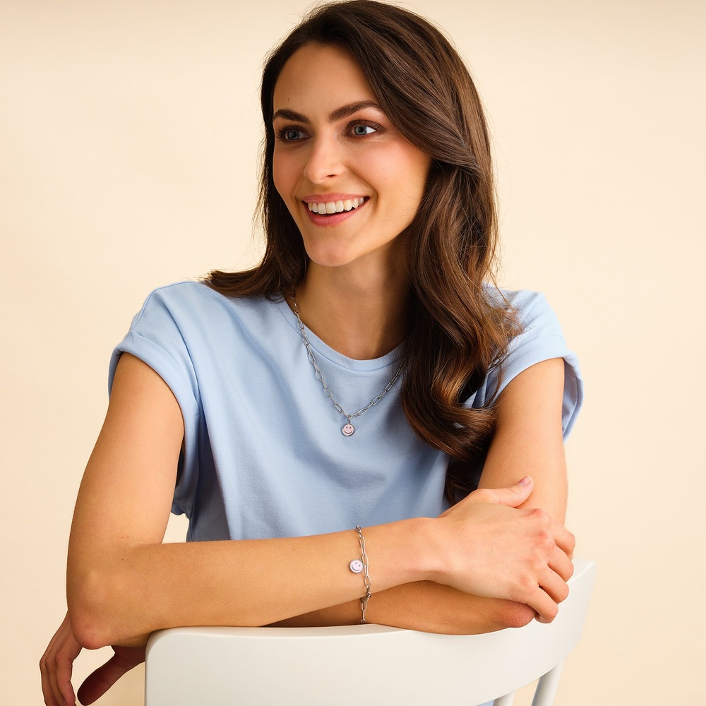 GMK Collection Chaînette Acier inoxydable, Émail collier