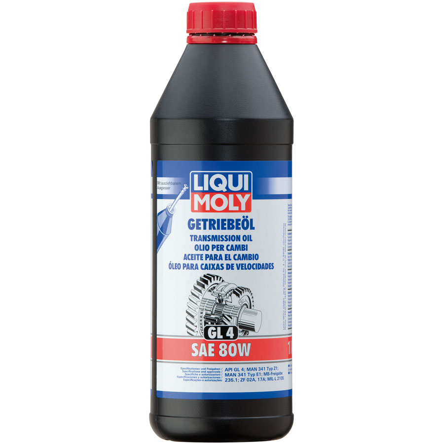 Liqui Moly Getriebeöl (GL4) SAE 80W, 1 Liter - ATU