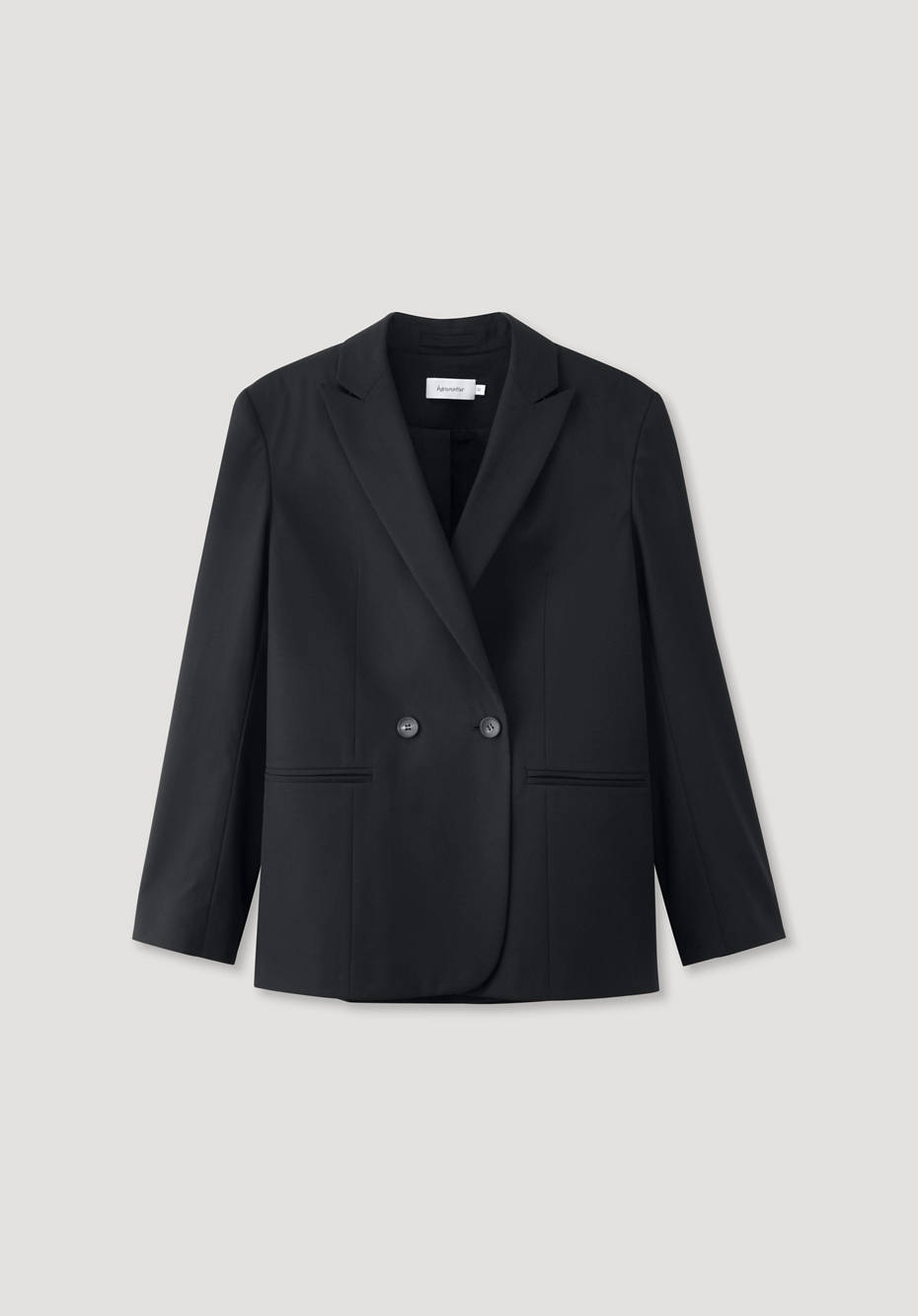 Blazer aus Bio-Merinowolle mit Bio-Baumwolle