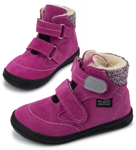 Jonap bare ~ HighCut Klettschuh Winter + TEX ~ Pink