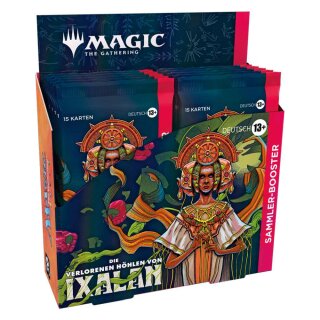 Magic the Gathering: Die verlorenen Höhlen von Ixalan - Collectors Booster Display (12) (DE)