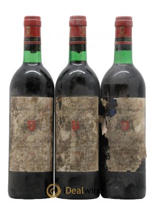 Château Poujeaux  1976 - Lot de 3 Bouteilles