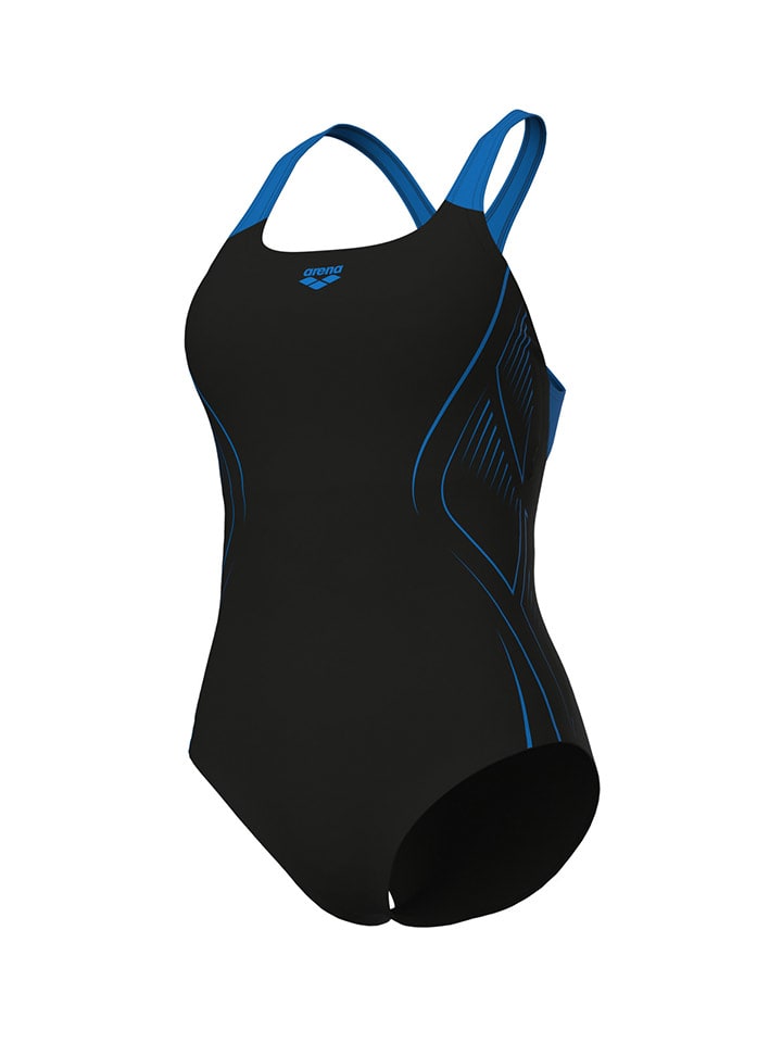 Arena Badeanzug in Schwarz/ Blau günstig kaufen