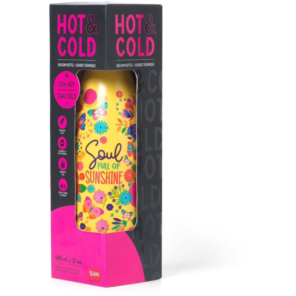 Legami Thermoflasche Hot&Cold Butterfly 500 ml