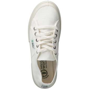 Natural World Blossom Sneaker in weiß