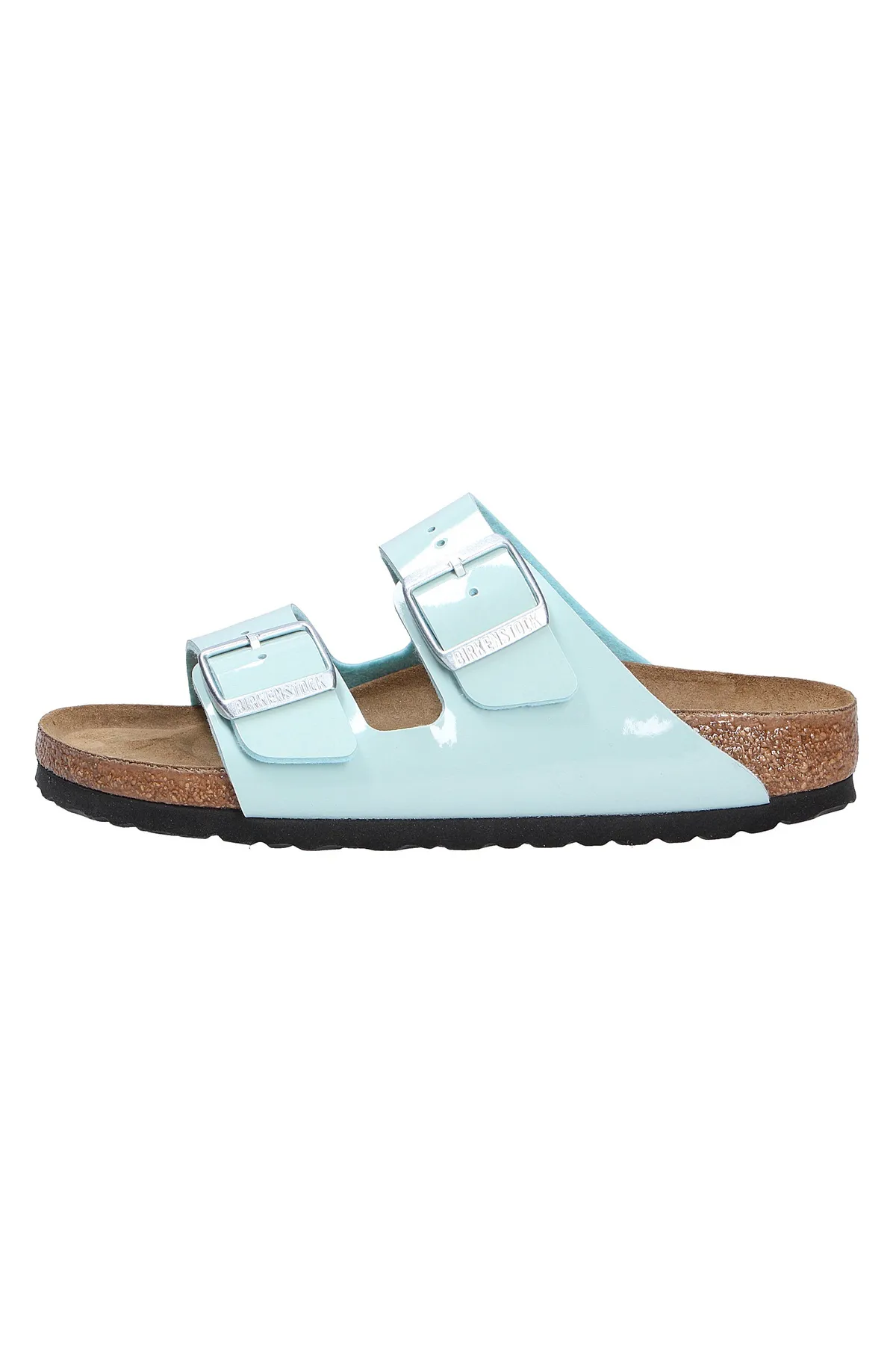 Birkenstock  Pantolette - Grün - Flacher Absatz