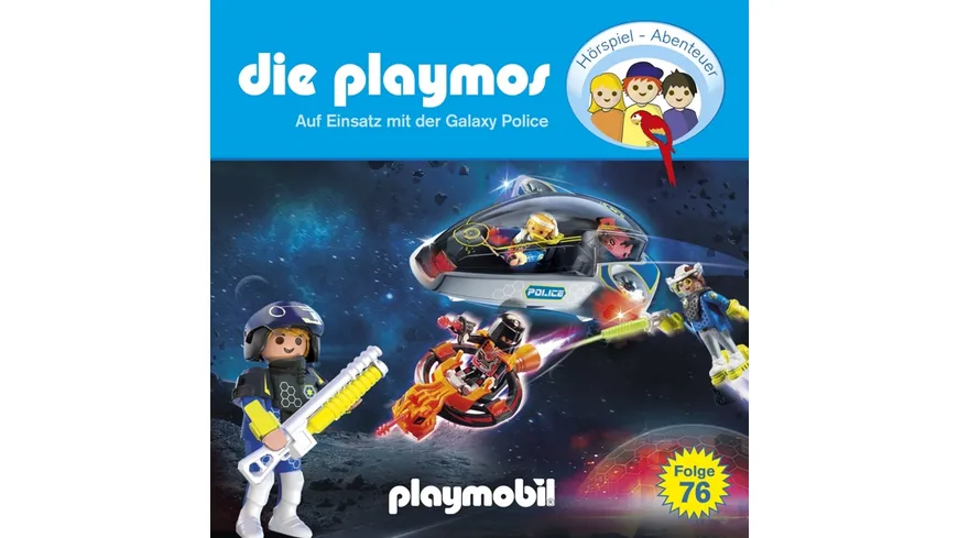 Die Playmos-(76)Auf Einsatz Mit Der Galaxy Police