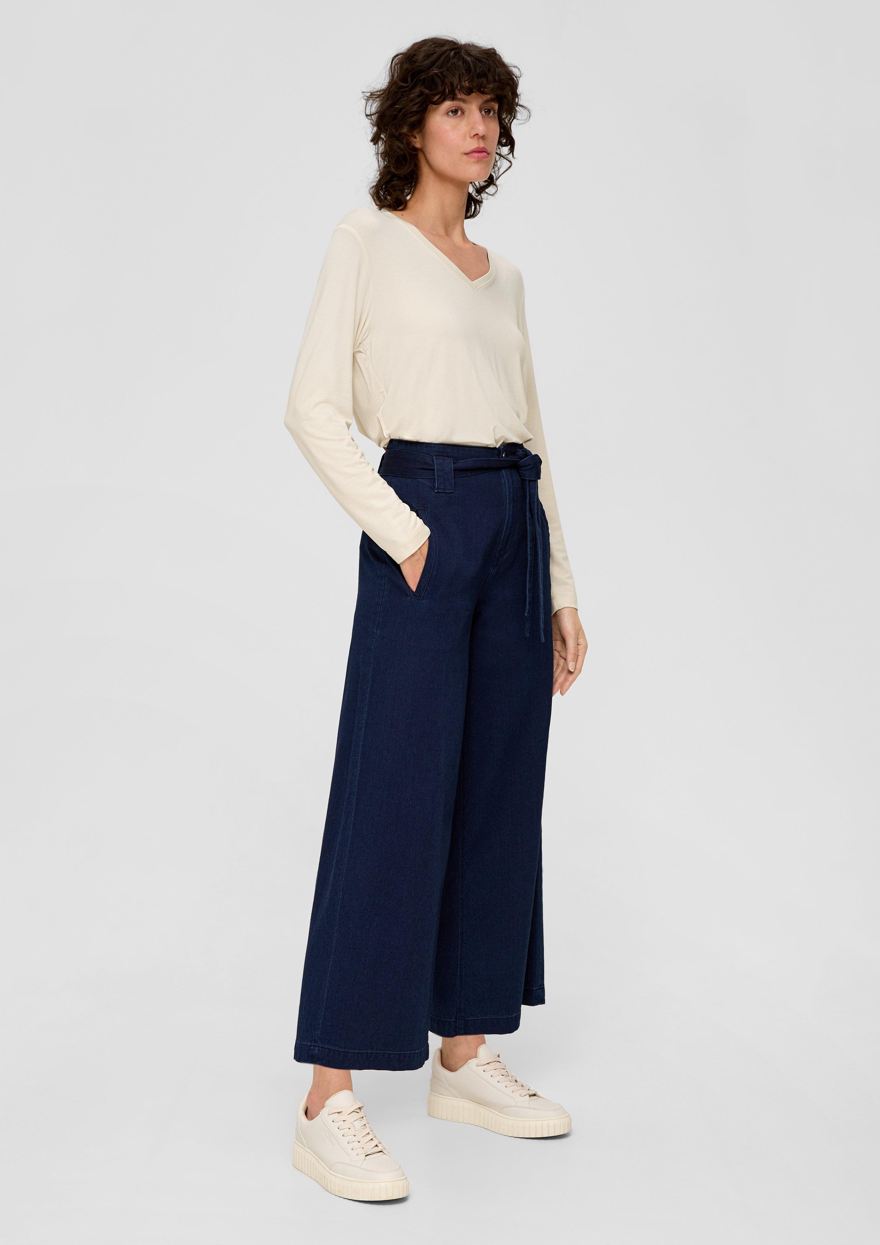 Longsleeve mit V-Neck  2138967-8100