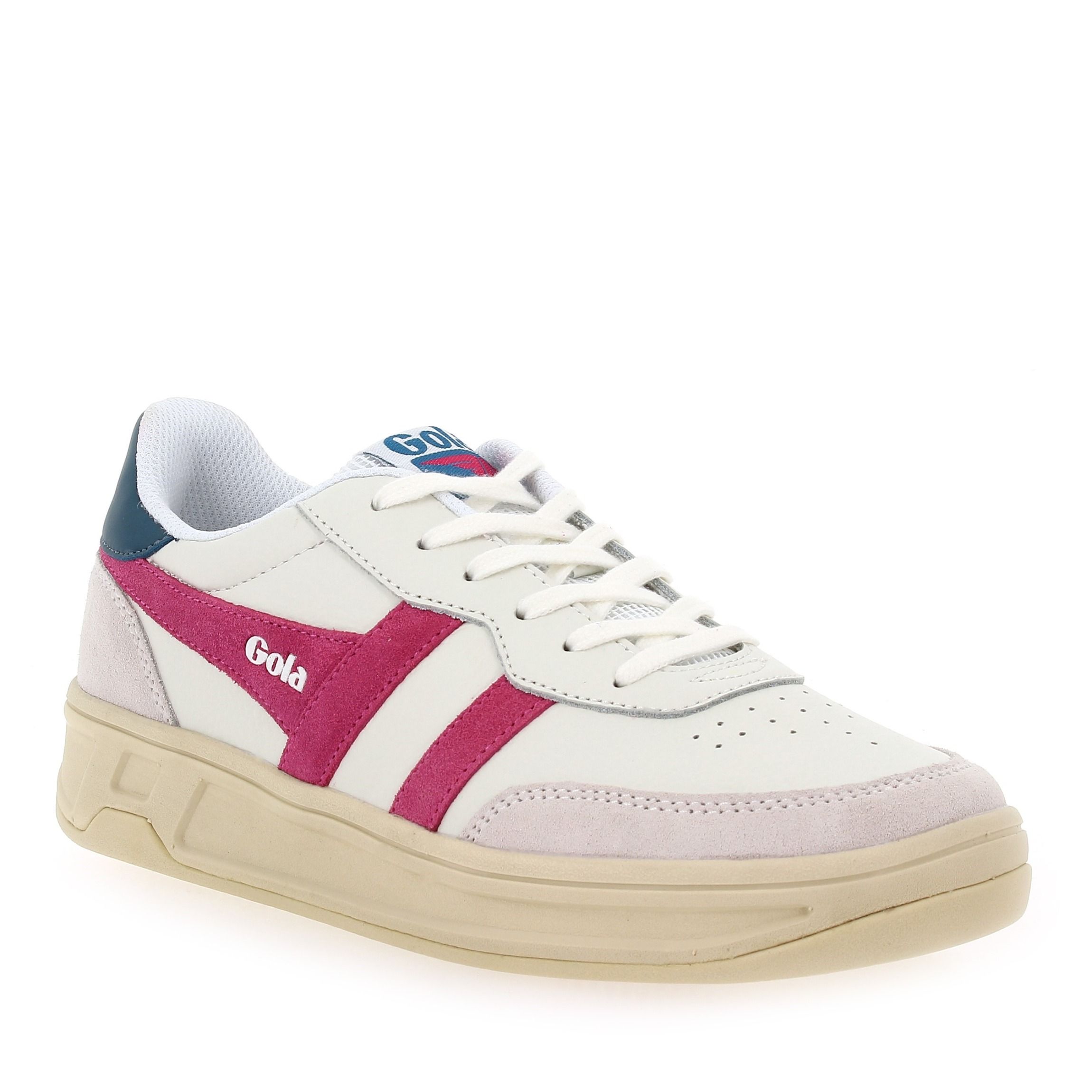 Gola  TOPSPIN CLB399 - Blanc Fuchsia