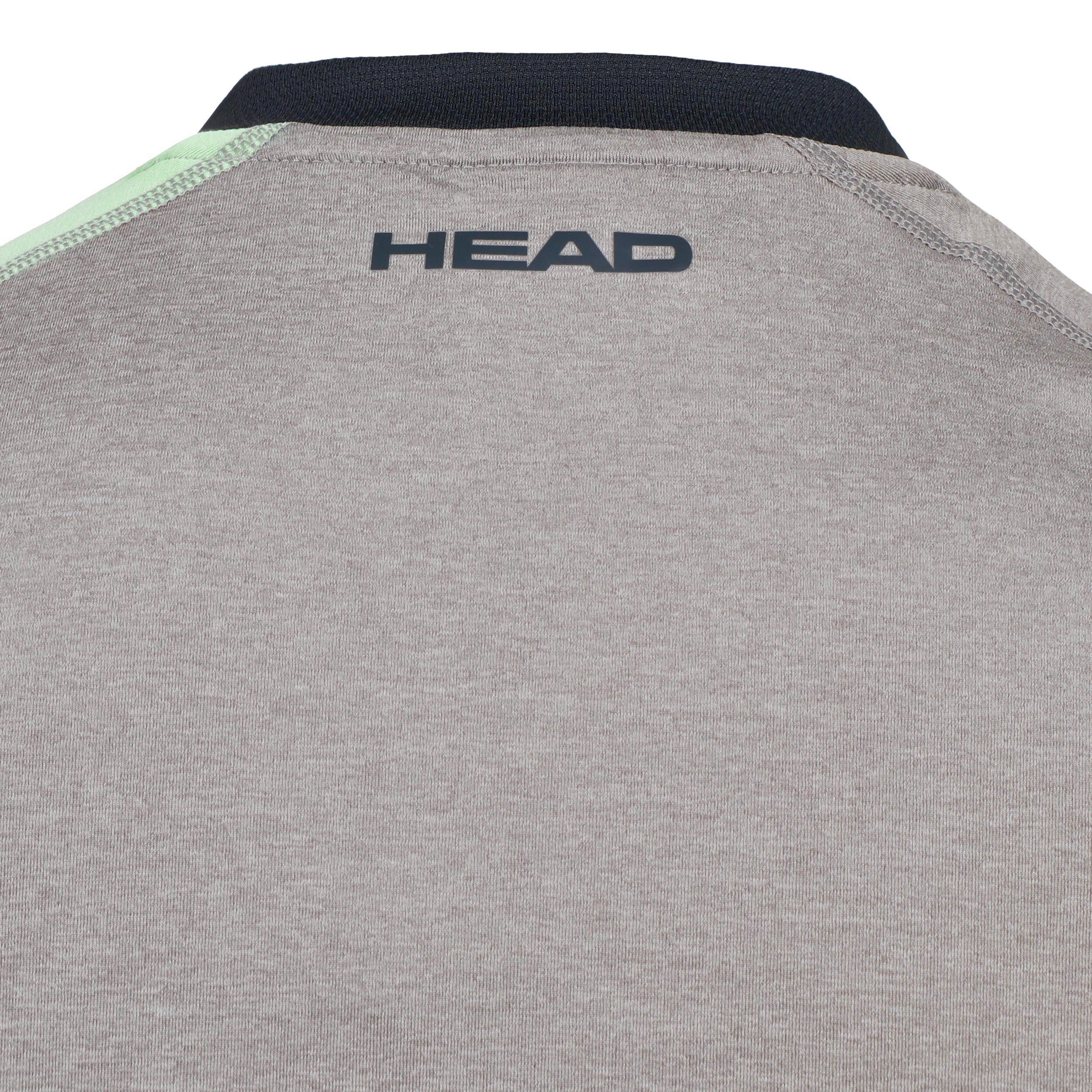 Play Tech T-Shirt Herren - Dunkelblau, Grau