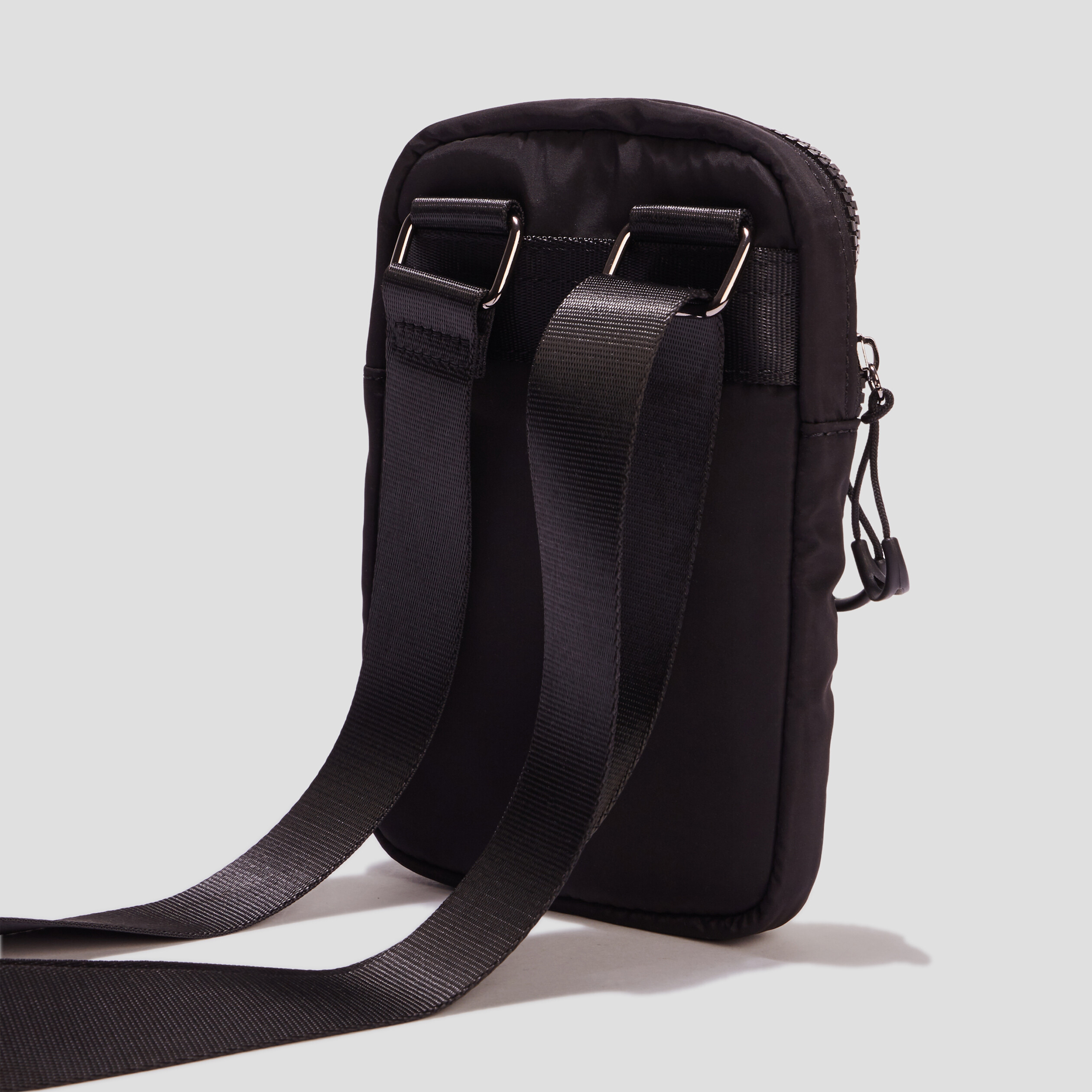 Portefeuille sacoche en bandoulière noir homme | La Halle