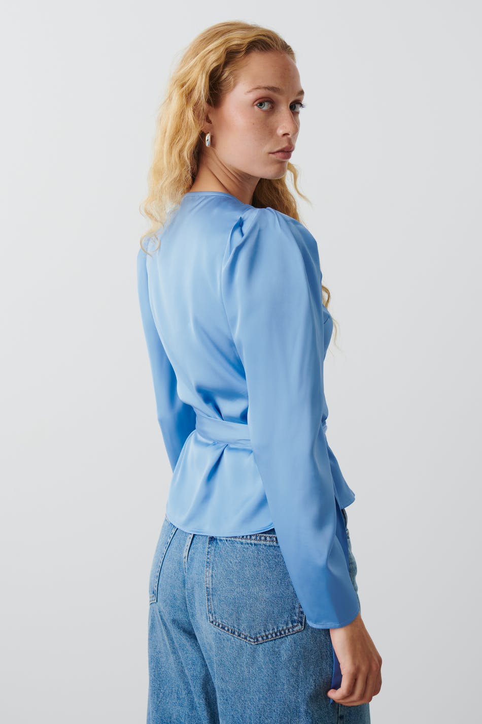Wrap blouse