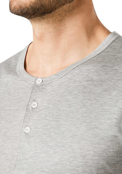 CALIDA, Pyjama, Mikorfaser Compostable, grau-blau