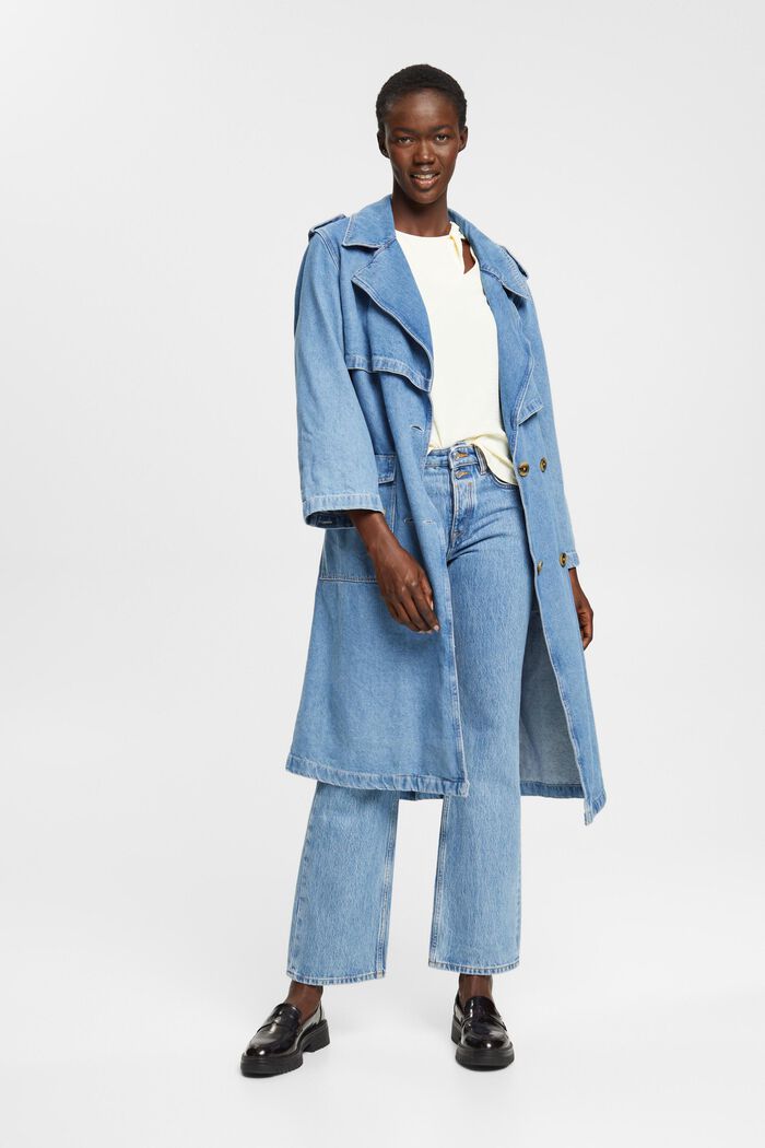 Bluse mit Cut-out-Detail