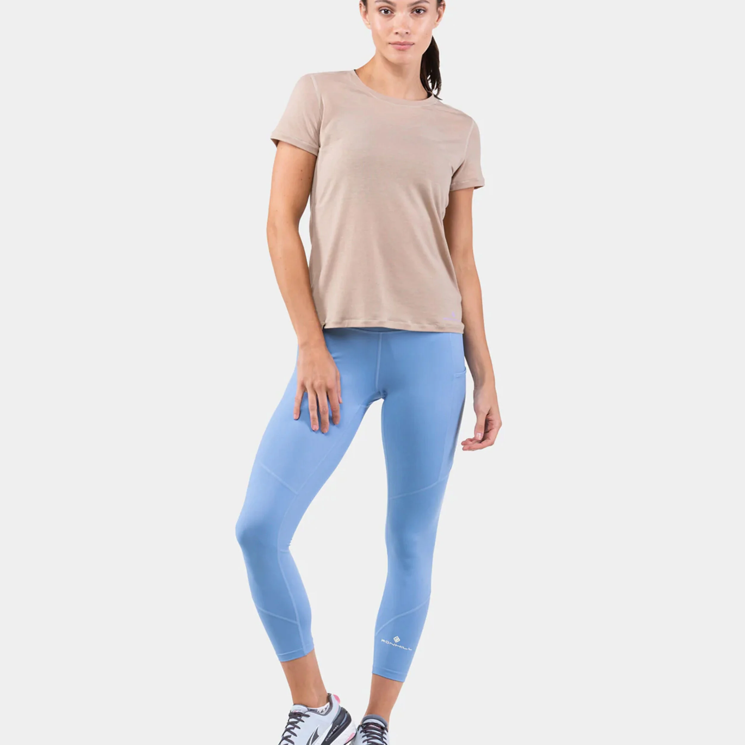 Tech Crop Tight Damen - Hellblau