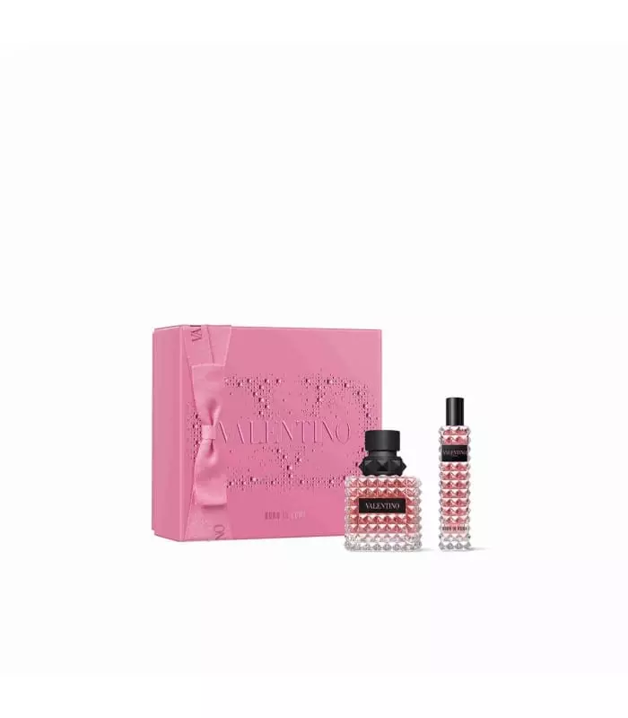 BORN IN ROMA DONNA Coffret Noël Eau de Parfum Florale Ambrée Boisée Pour Elle