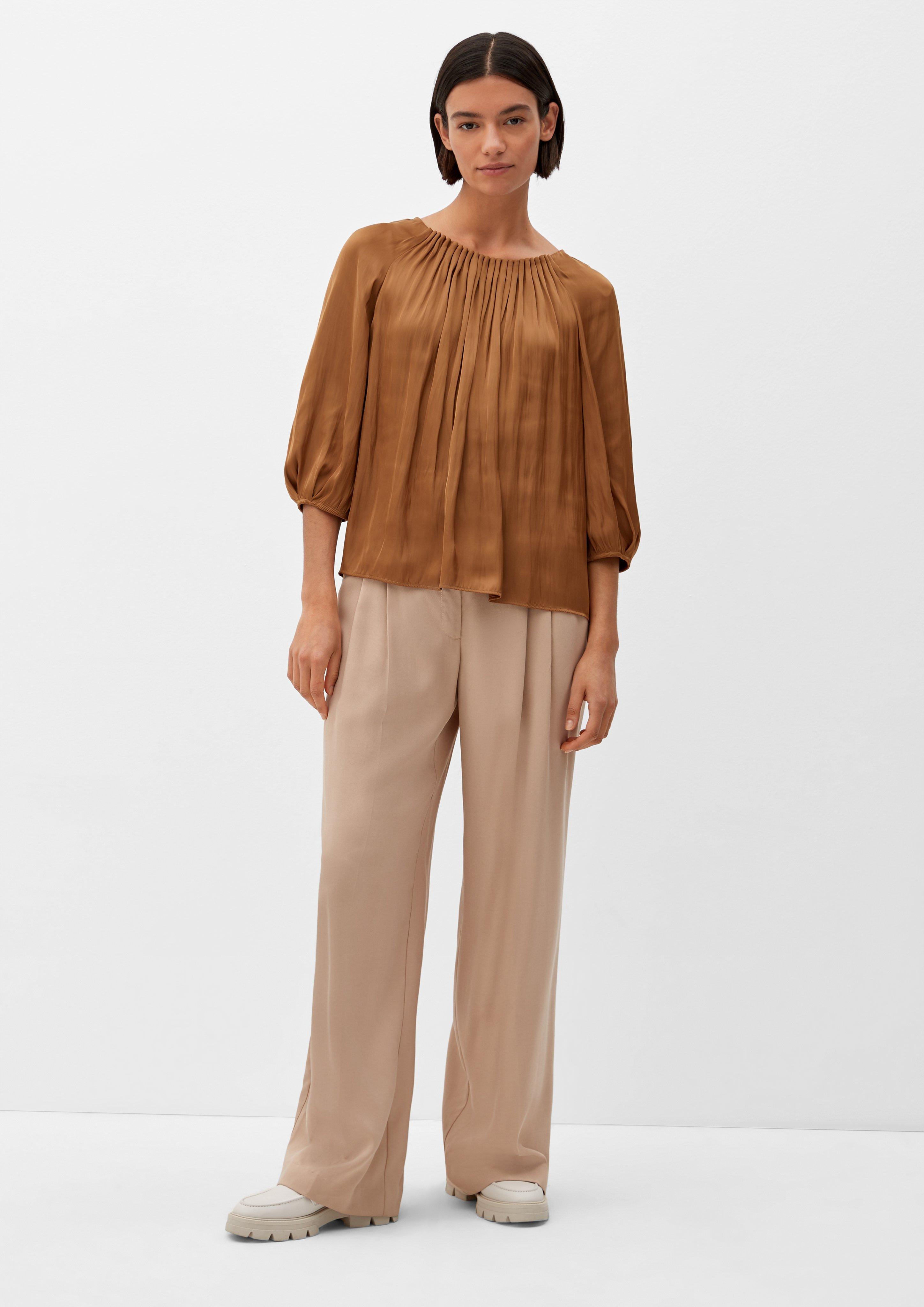 Bluse mit Raffung  2118689-8740