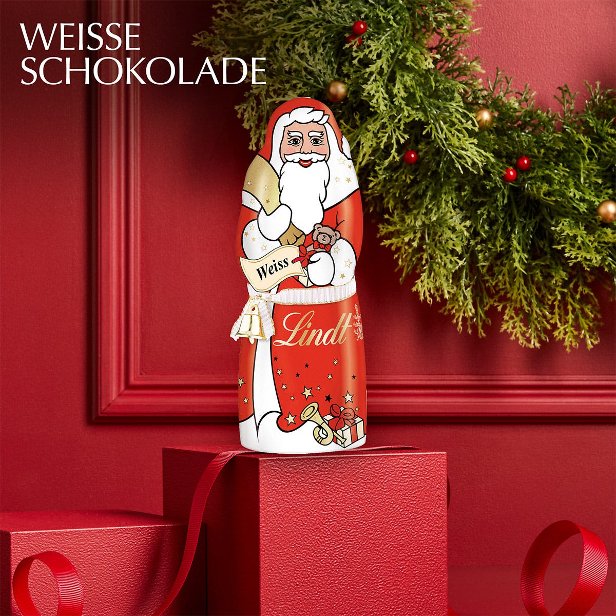 Weihnachtsmann Weiß, 125g