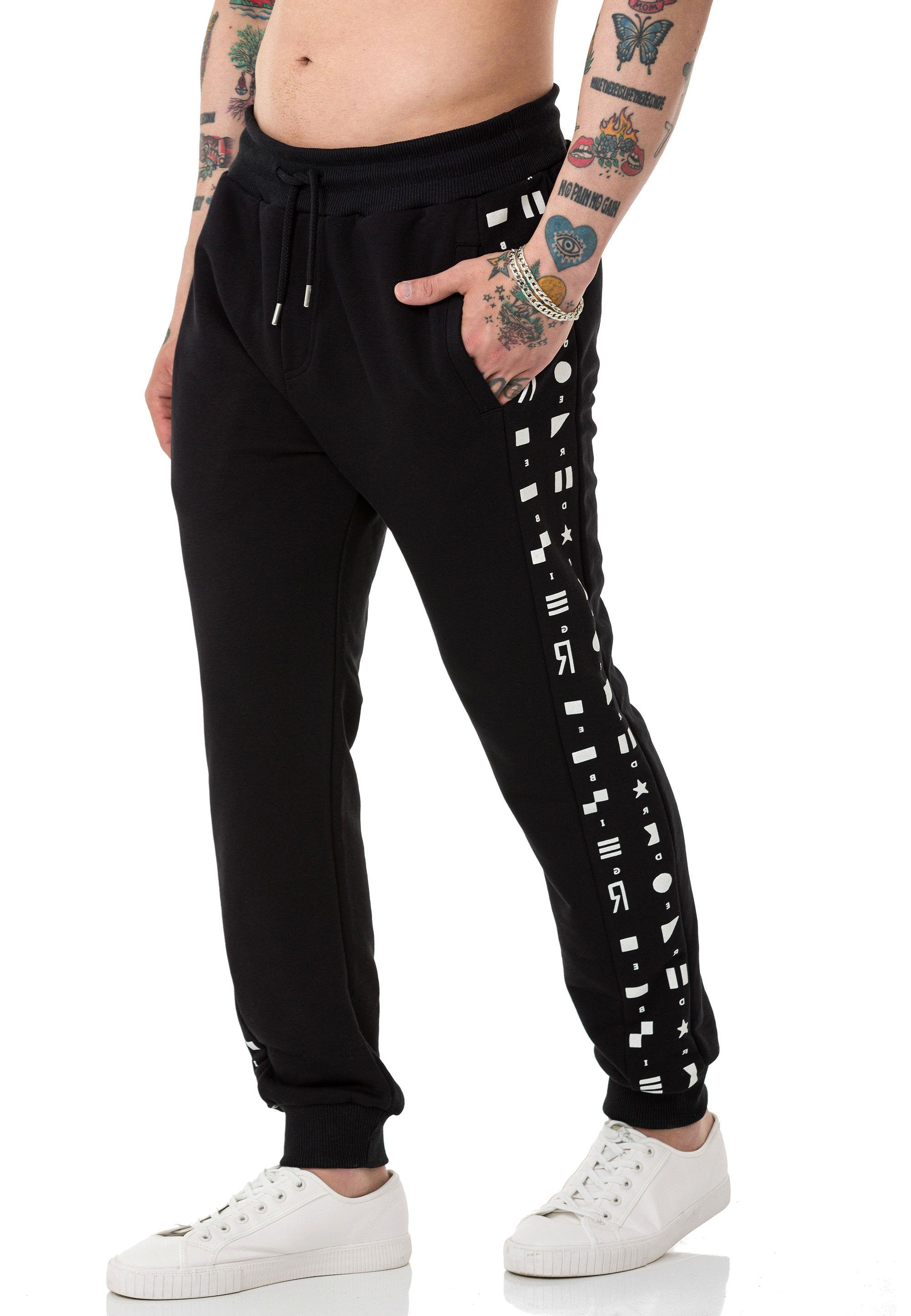 RedBridge Jogginganzug Geometric Shapes (Spar-Set, 2-tlg), Premium Quality