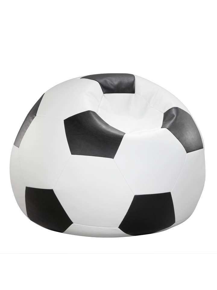 Linke Licardo Sitzball aus Kunstleder in schwarz/weiß günstig kaufen onesize