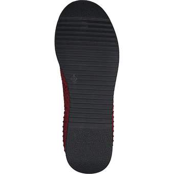 Barbarella Slip On Sneaker in rot