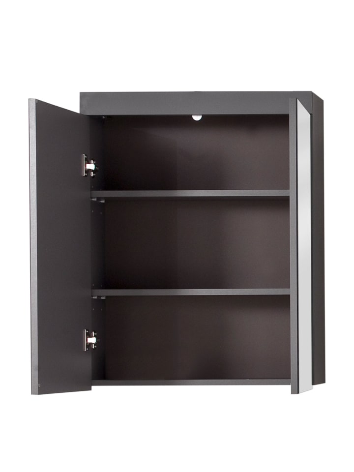 ebuy24 Spiegelschrank AmandaMandoBea A Grau 60 x 17 cm günstig kaufen onesize