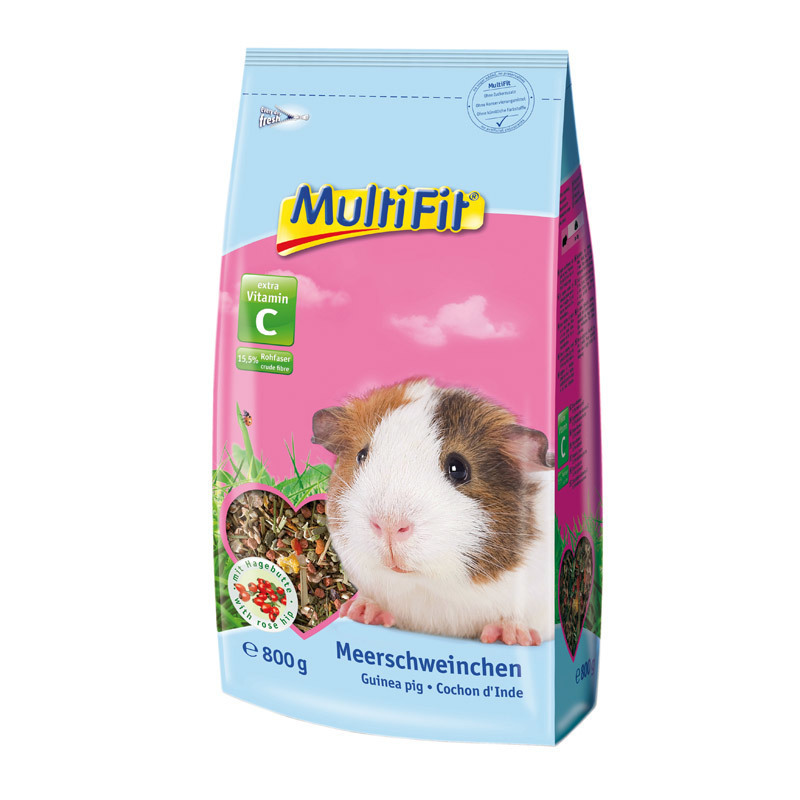 MultiFit Hauptfutter MultiFit Nagerfutter für Meerschweinchen 800 g