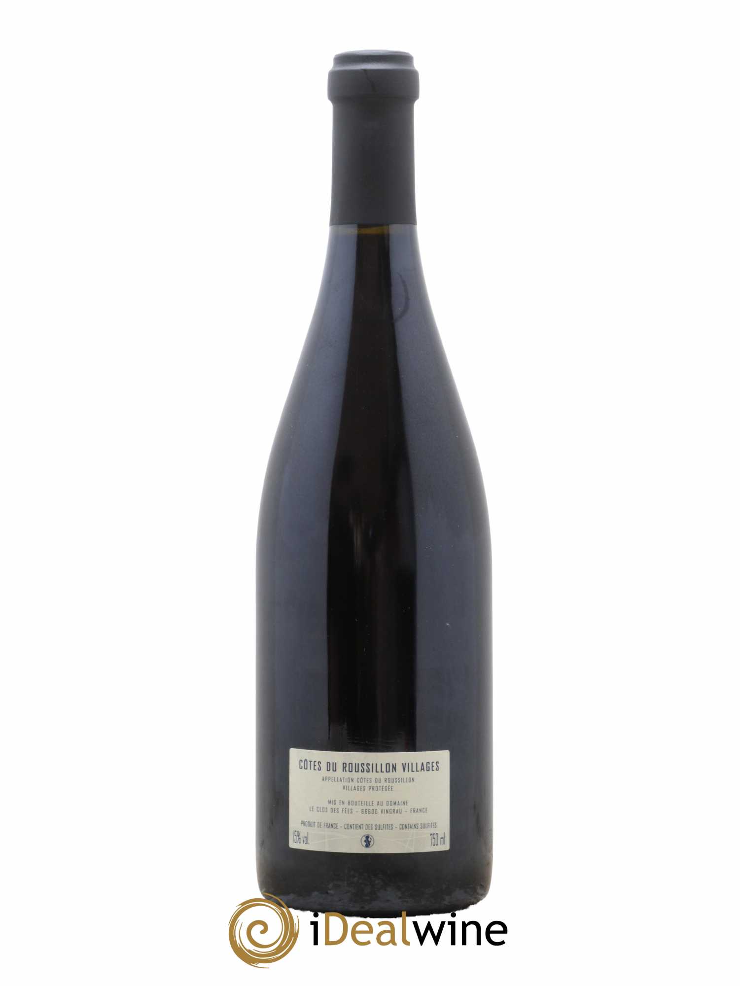 Côtes du Roussillon Villages Clos des Fées La Petite Sibérie Hervé Bizeul  2021 - Lot de 1 Bouteille