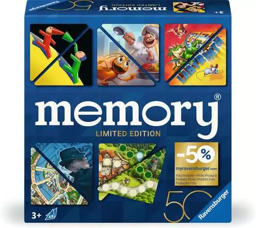 memory® 50 Jahre Blaues Dreieck - Kinderspiel ab 3 Jahren
