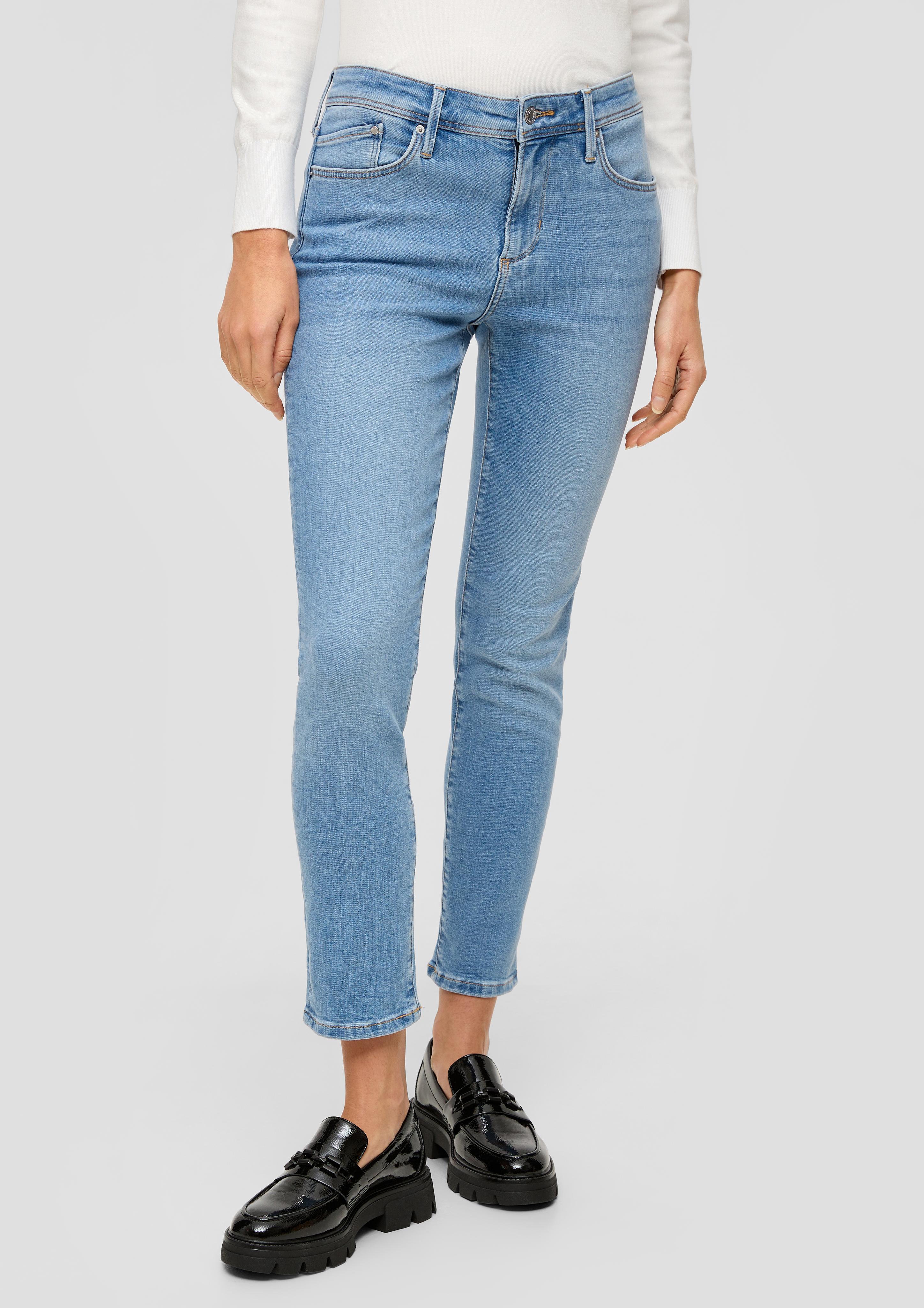 Cropped-Jeans / Slim Fit / Mid Rise / Slim Leg  2120751-53Z6