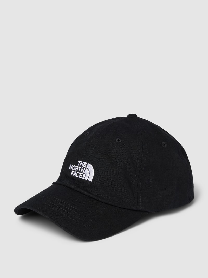 Basecap mit verstellbarem Verschluss Modell 'Norm' in schwarz