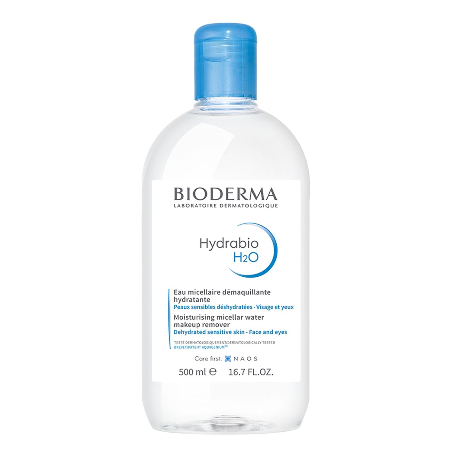 Bioderma Hydrabio H2O Eau Micellaire Démaquillante Hydratante - Peaux Sensibles Déshydratées